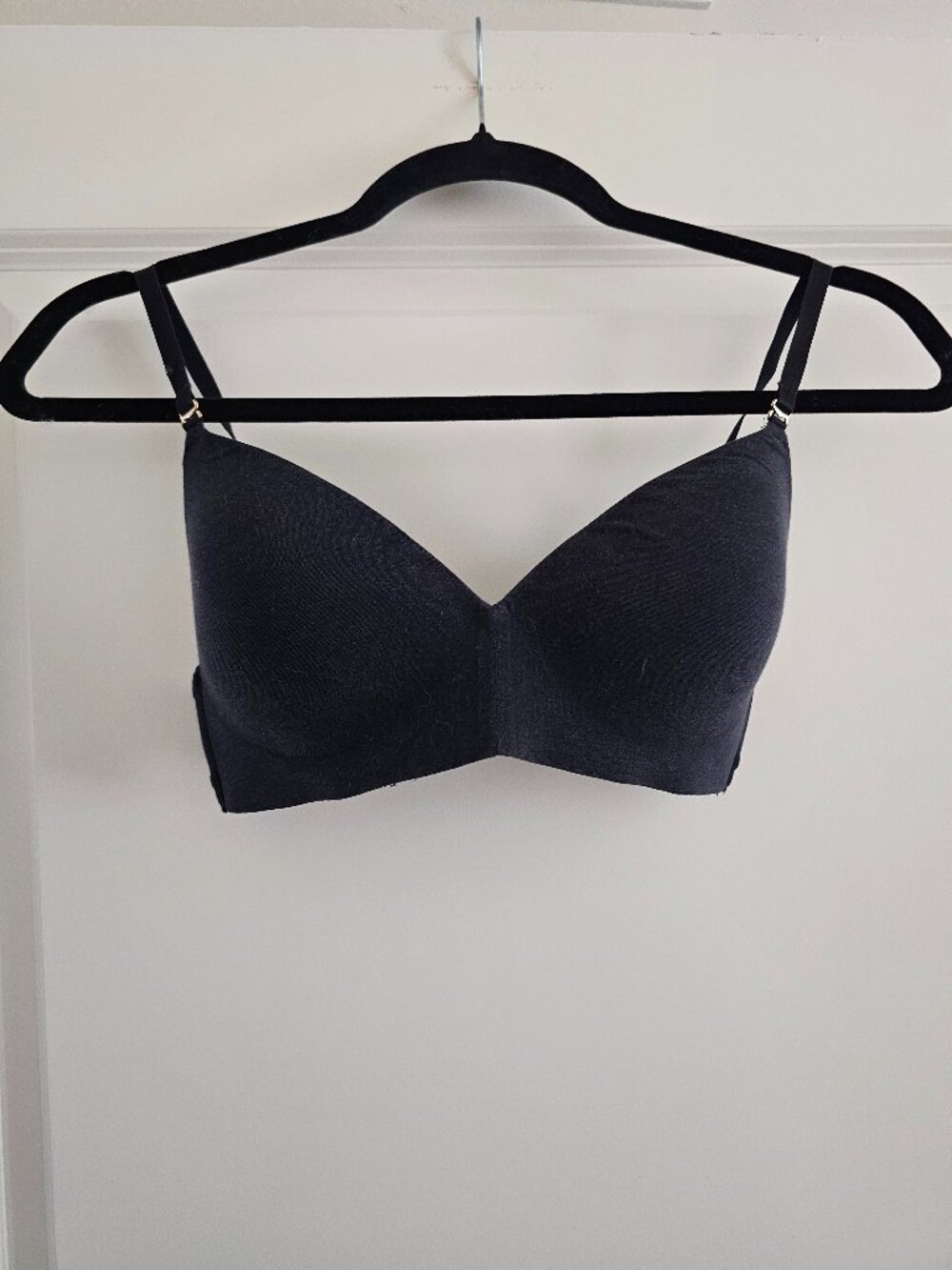 Third Love Black Pima Cotton Wireless Bra